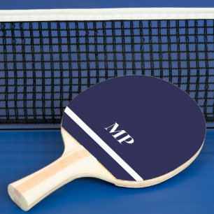 Your Initials, Customisable Template, Ping Pong Paddle