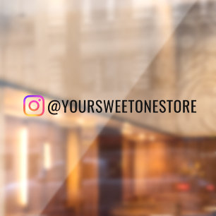 Your Instagram Name & Social Media Icon Promo
