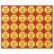 Your JERSEY NUMBER, COLORS Softball Wrapping Paper