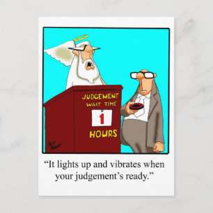Your Judgement's Ready! Postcard
