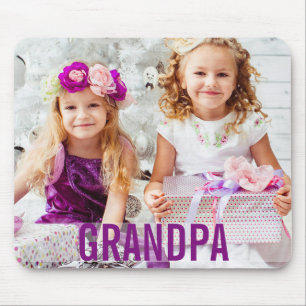 Your Kids Photo Grandpa Mousepad