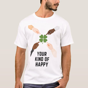 Your Kind Of Happy Minimal Mens T Shirt