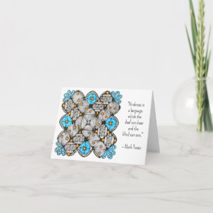 Your Kindness Was Noticed Thank You Card