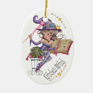 Your Kitchen Witch - SRF Ceramic Ornament