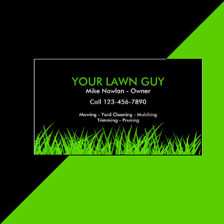 Your Lawn Guy Business Card