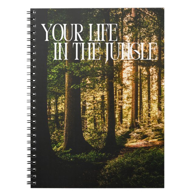 Your Life in the Jungle –Adventure Notebook Jungle (Front)