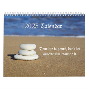 Your life is yours peach lovers 2025 calendar