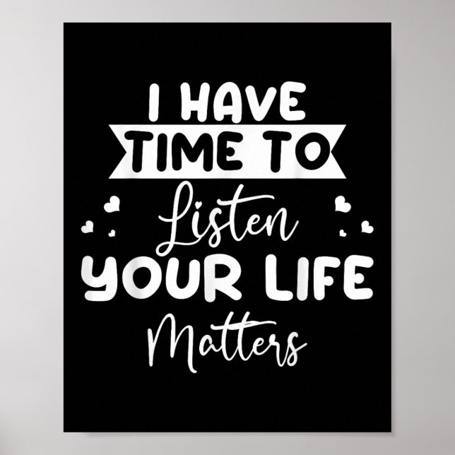 Your Life Mind Stability Awareness  Poster (Front)