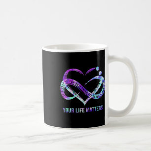 Your Life Problems Semicolon Suicide Prevention Aw Coffee Mug