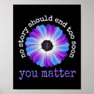 Your Life Problems Suicide Prevention Awareness Da Poster