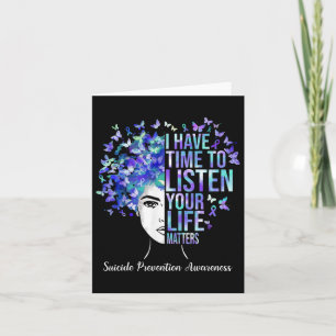 Your Life Problems Suicide Prevention Awareness We Card