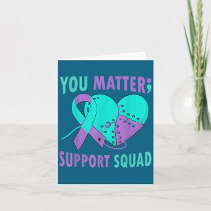 Your Life S Semicolon Suicide Prevention Awareness Card