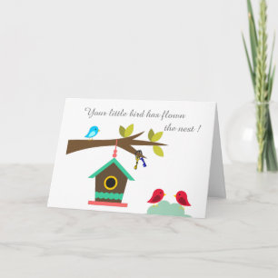 Your Little Bird Has Flown The Nest Card