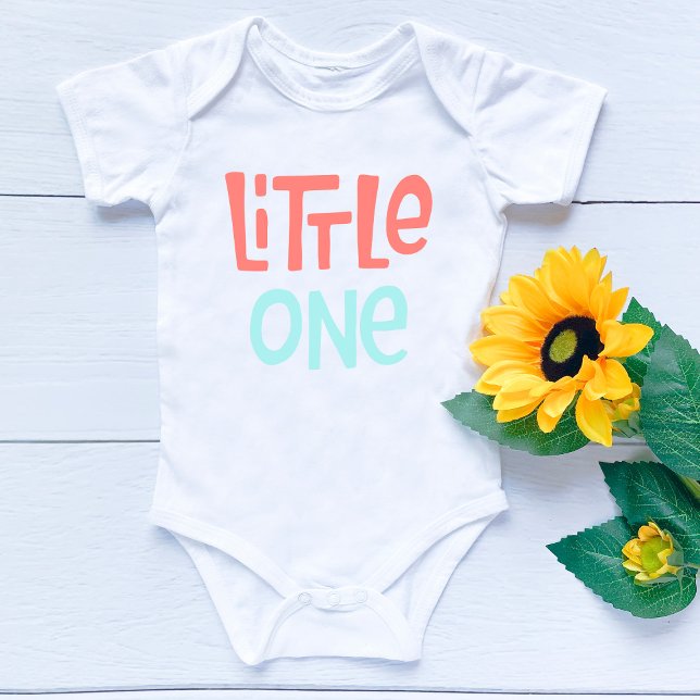 Your "little One" MOM Text Baby Bodysuit (Creator Uploaded)