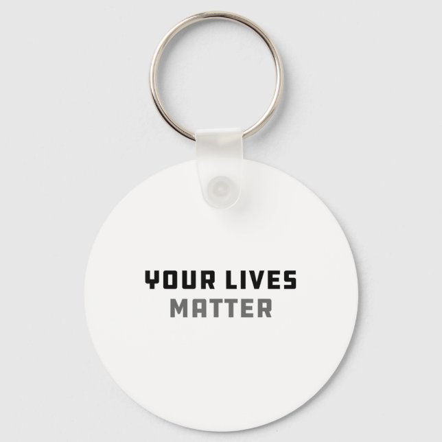 Your Lives _ Obama  Key Ring (Front)
