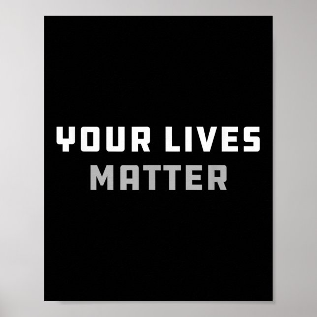 Your Lives _ Obama  Poster (Front)
