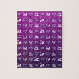 Your Logo 2 Uploaded Images or Business Logos Jigsaw Puzzle