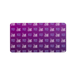 Your Logo 2 Uploaded Images or Business Logos Label