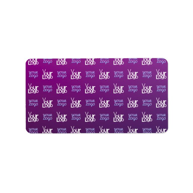 Your Logo | 2 Uploaded Images or Business Logos  Label (Front)