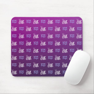 Your Logo   2 Uploaded Images or Business Logos  Mouse Pad
