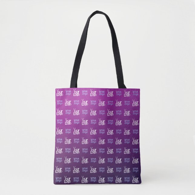 Your Logo | 2 Uploaded Images or Business Logos  Tote Bag (Front)