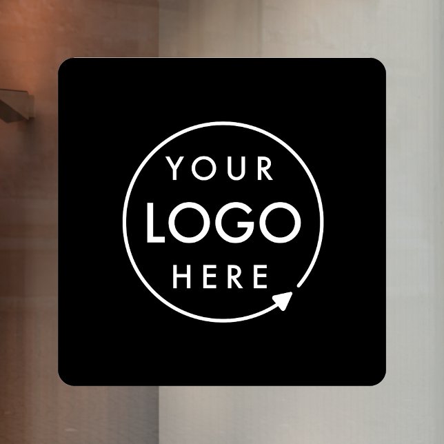 Your Logo | Black Business Company Logo Square (Creator Uploaded)