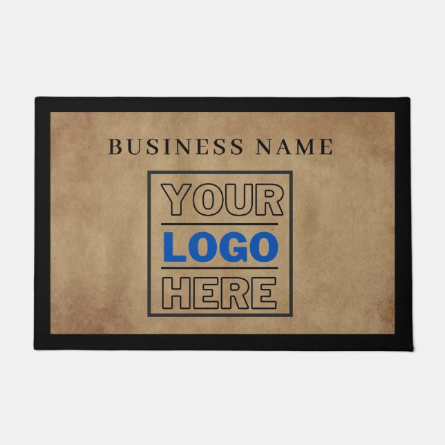 Your Logo Brand | Business Company  Doormat (Front)