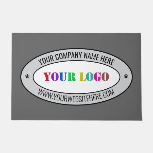 Your Logo Branded Business Office Doormat Example