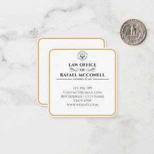 Your Logo Business   Attorney At Law  Card