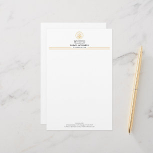 Your Logo Business   Attorney At Law  Stationery
