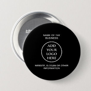 Your Logo Business Company Corporate Professional 7.5 Cm Round Badge