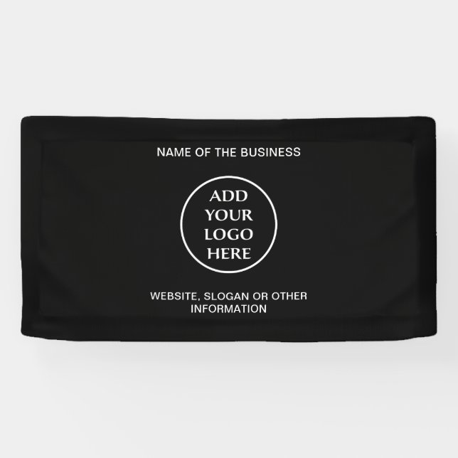 Your Logo Business Company Corporate Professional Banner (Horizontal)