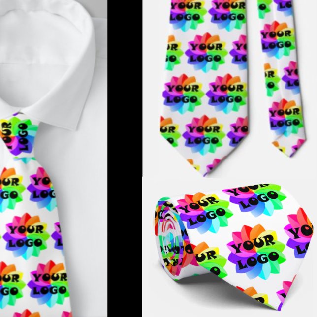 Your Logo Business Company Neck Tie Necktie (Creator Uploaded)