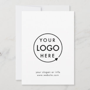 Your Logo   Business Corporate Minimalist Card