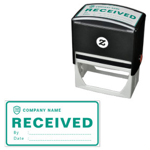 Your Logo Business   Multipurpose One Line Self-inking Stamp