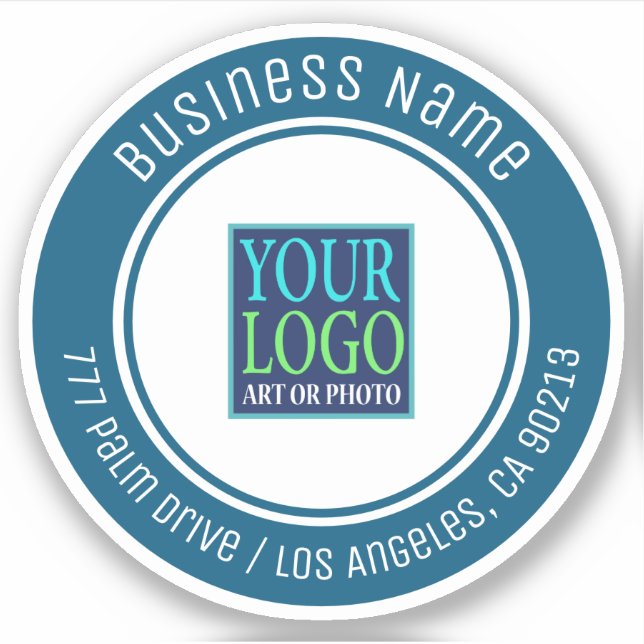 Your Logo, Business Name, Address, or Any Text (Front)