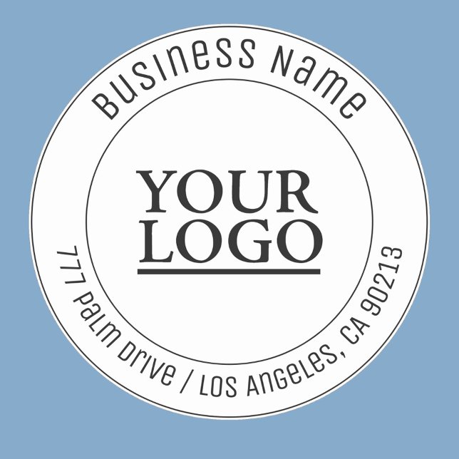 Your Logo, Business Name, Address, or Any Text (Creator Uploaded)