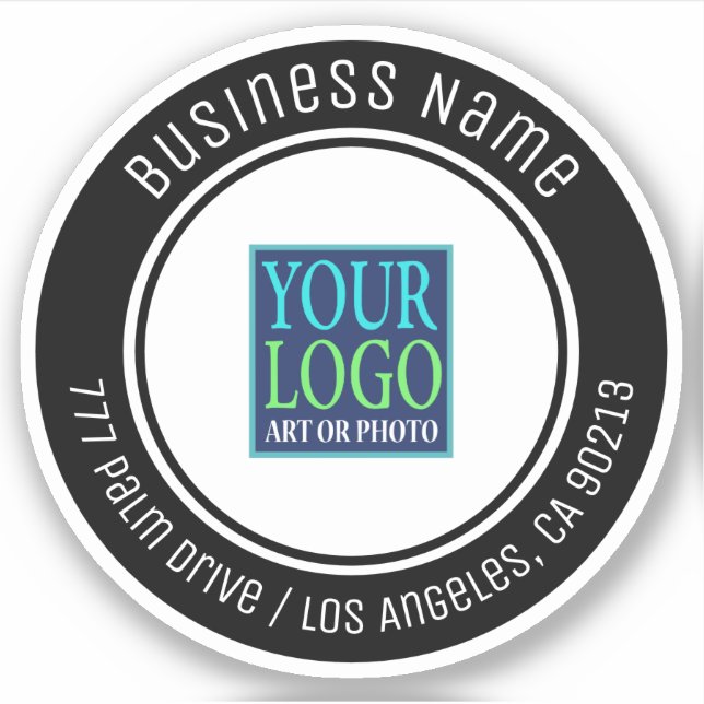 Your Logo, Business Name, Address, or Any Text (Front)