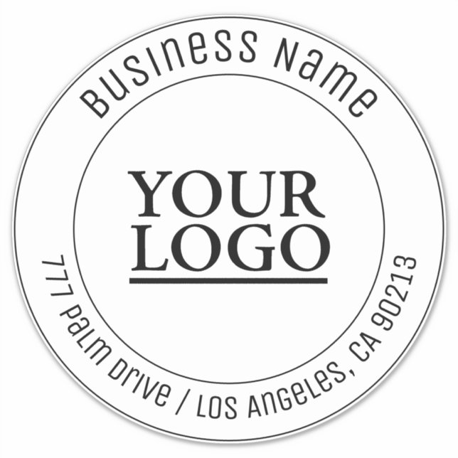 Your Logo, Business Name, Address, or Any Text (Front)