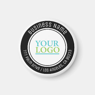 Your Logo, Business Name, Address, or Any Text Magnet