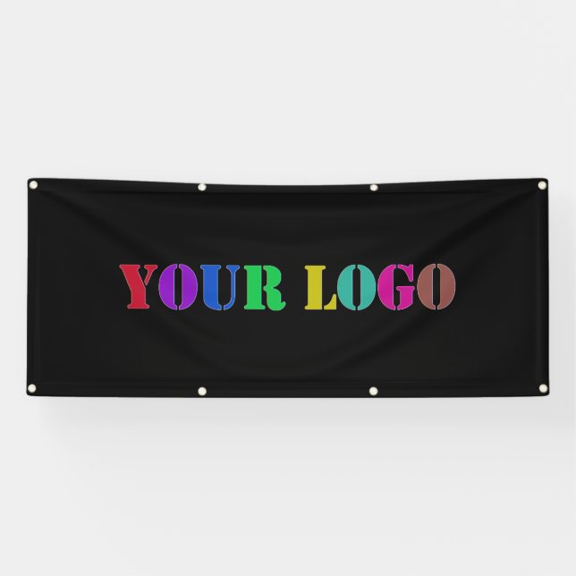 Your Logo Business Promotional Banner Choose Colou (Horizontal)