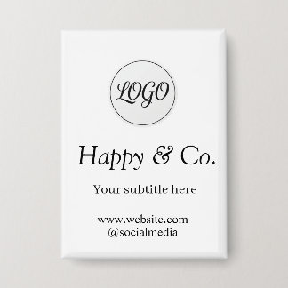 your logo company name subtitle website social