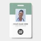 Your Logo Corporate Business Health Sage Green