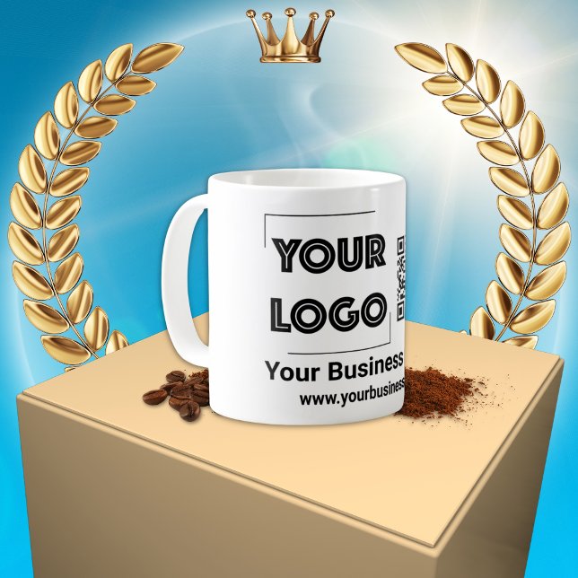 Your Logo Custom Business Marketing Coffee Mug (Creator Uploaded)