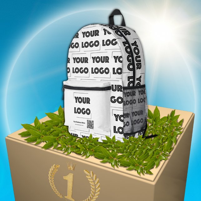 Your Logo Custom Business Marketing Printed Backpack (Creator Uploaded)