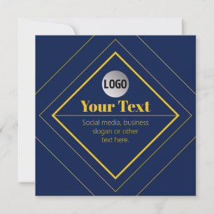 Your Logo & Customisable Design Template