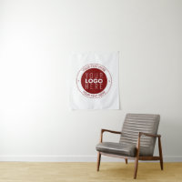 Your Logo & Customisable Text | Deep Red/DIY Colou