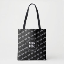 Your Logo & Customisable Text with Logo Pattern