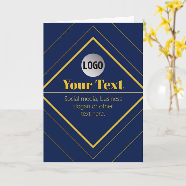 Your Logo & Customizable Design Template (Yellow Flower)