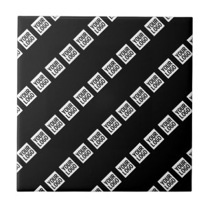 Your Logo, Design or Photo Tiled Diagonally  Ceramic Tile